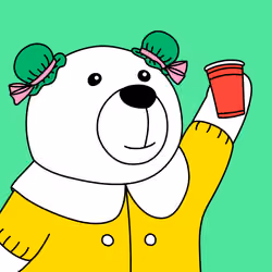 Party Polar Bear #2998