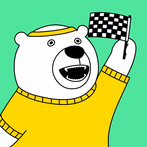 Party Polar Bear #2075