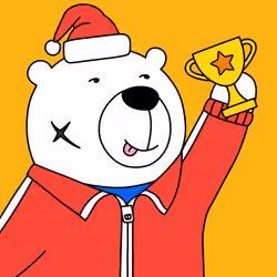 Party Polar Bear #2764