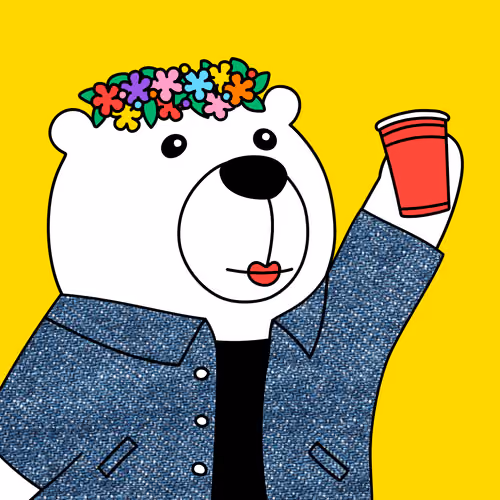 Party Polar Bear #807