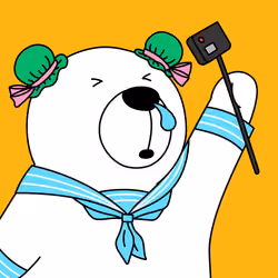 Party Polar Bear #1839