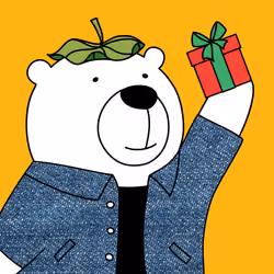 Party Polar Bear #3019