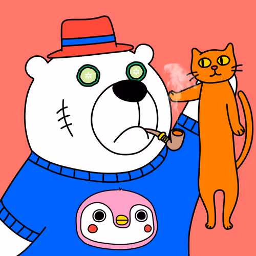 Party Polar Bear #2629