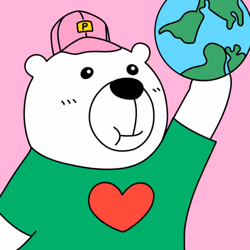 Party Polar Bear #1500