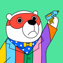 Party Polar Bear #128