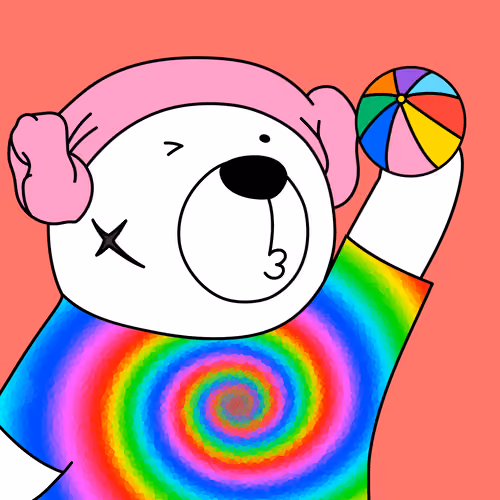 Party Polar Bear #2456
