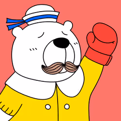 Party Polar Bear #1171