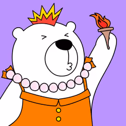 Party Polar Bear #2683