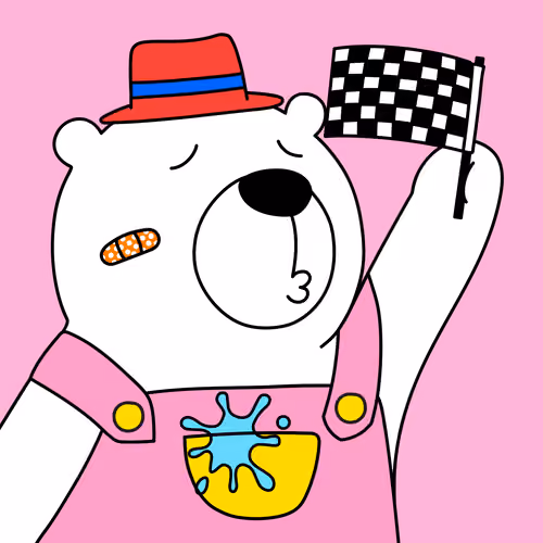 Party Polar Bear #1881