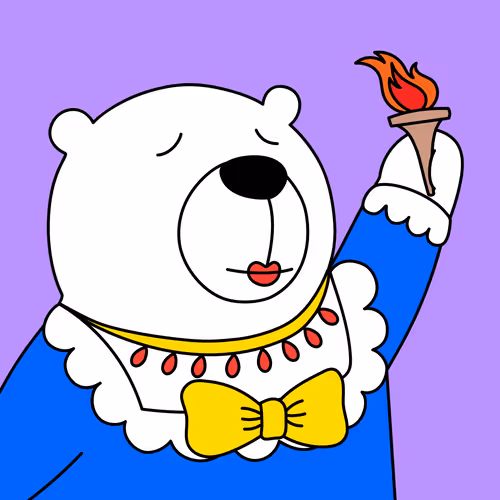 Party Polar Bear #2941