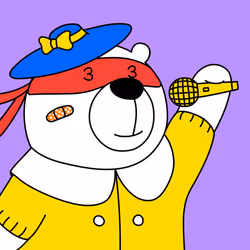 Party Polar Bear #2680