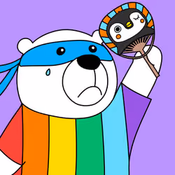 Party Polar Bear #2417