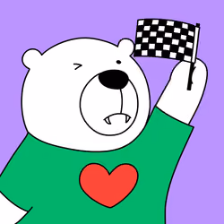 Party Polar Bear #887