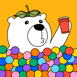 Party Polar Bear #2241