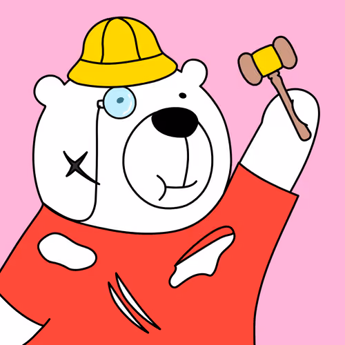 Party Polar Bear #1605