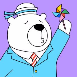 Party Polar Bear #1148