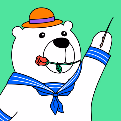 Party Polar Bear #1627