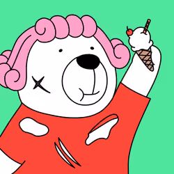 Party Polar Bear #1524