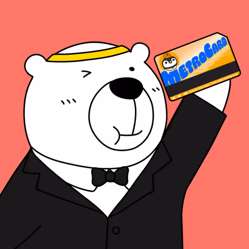 Party Polar Bear #2556