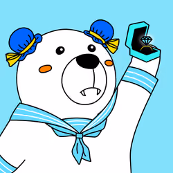 Party Polar Bear #917