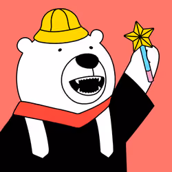 Party Polar Bear #2482