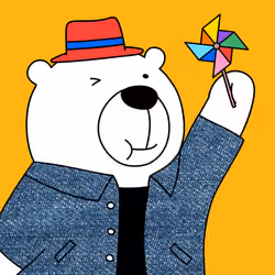 Party Polar Bear #1525