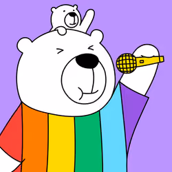 Party Polar Bear #886