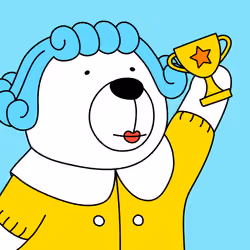 Party Polar Bear #2408
