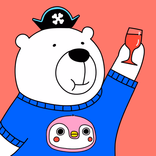 Party Polar Bear #3220