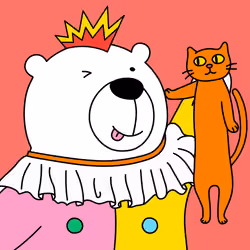 Party Polar Bear #2502