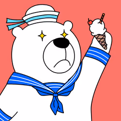 Party Polar Bear #2303