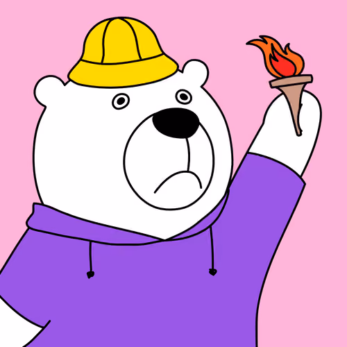 Party Polar Bear #487