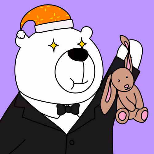 Party Polar Bear #1845