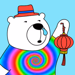 Party Polar Bear #673
