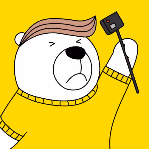 Party Polar Bear #2165