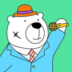 Party Polar Bear #2483