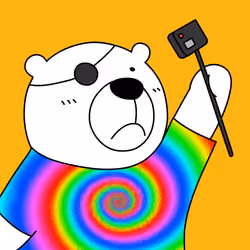 Party Polar Bear #2687