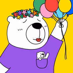 Party Polar Bear #672