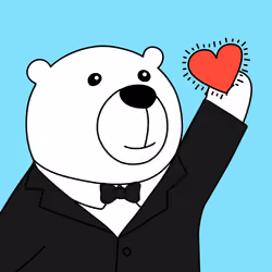 Party Polar Bear #2274