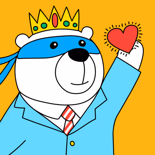 Party Polar Bear #1439