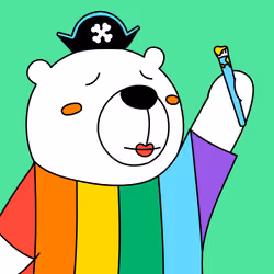 Party Polar Bear #1571