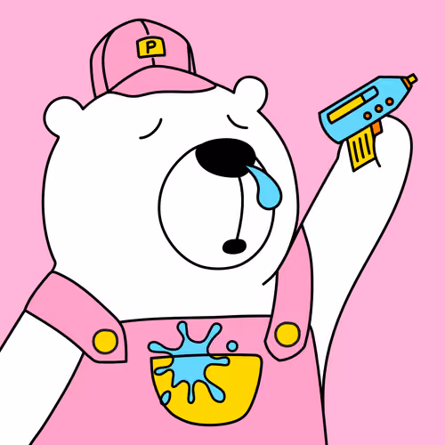 Party Polar Bear #1454