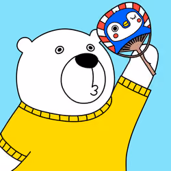 Party Polar Bear #1641