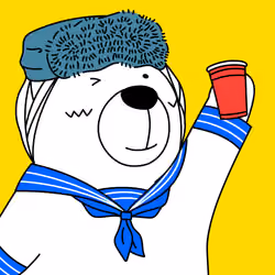Party Polar Bear #2112