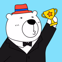 Party Polar Bear #1265