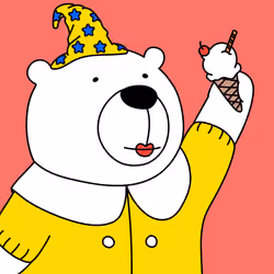 Party Polar Bear #1405