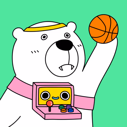 Party Polar Bear #2982