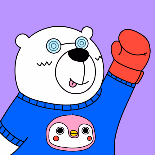 Party Polar Bear #2679