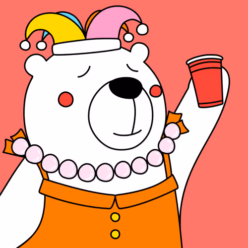Party Polar Bear #2557