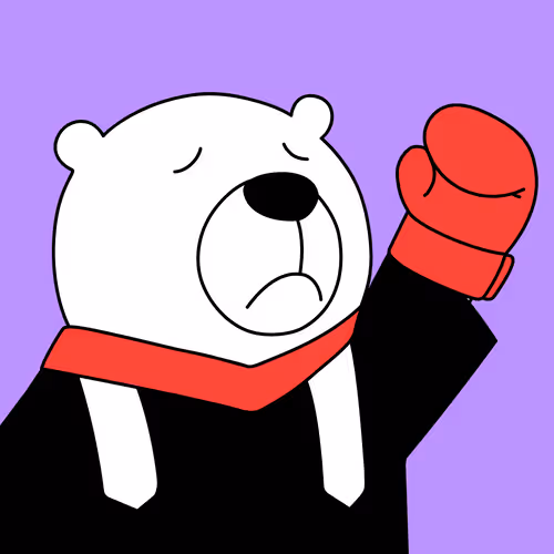Party Polar Bear #2154